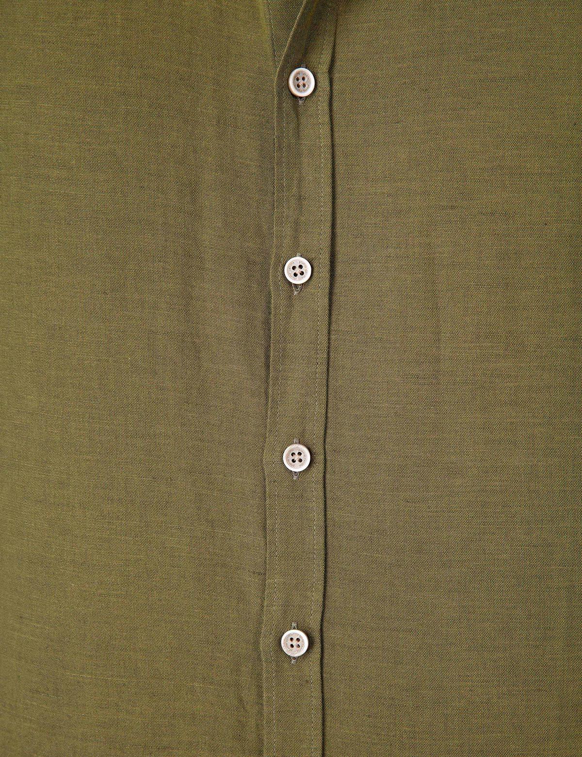 Haki Slim Fit Uzun Kollu Gömlek - 50202802037