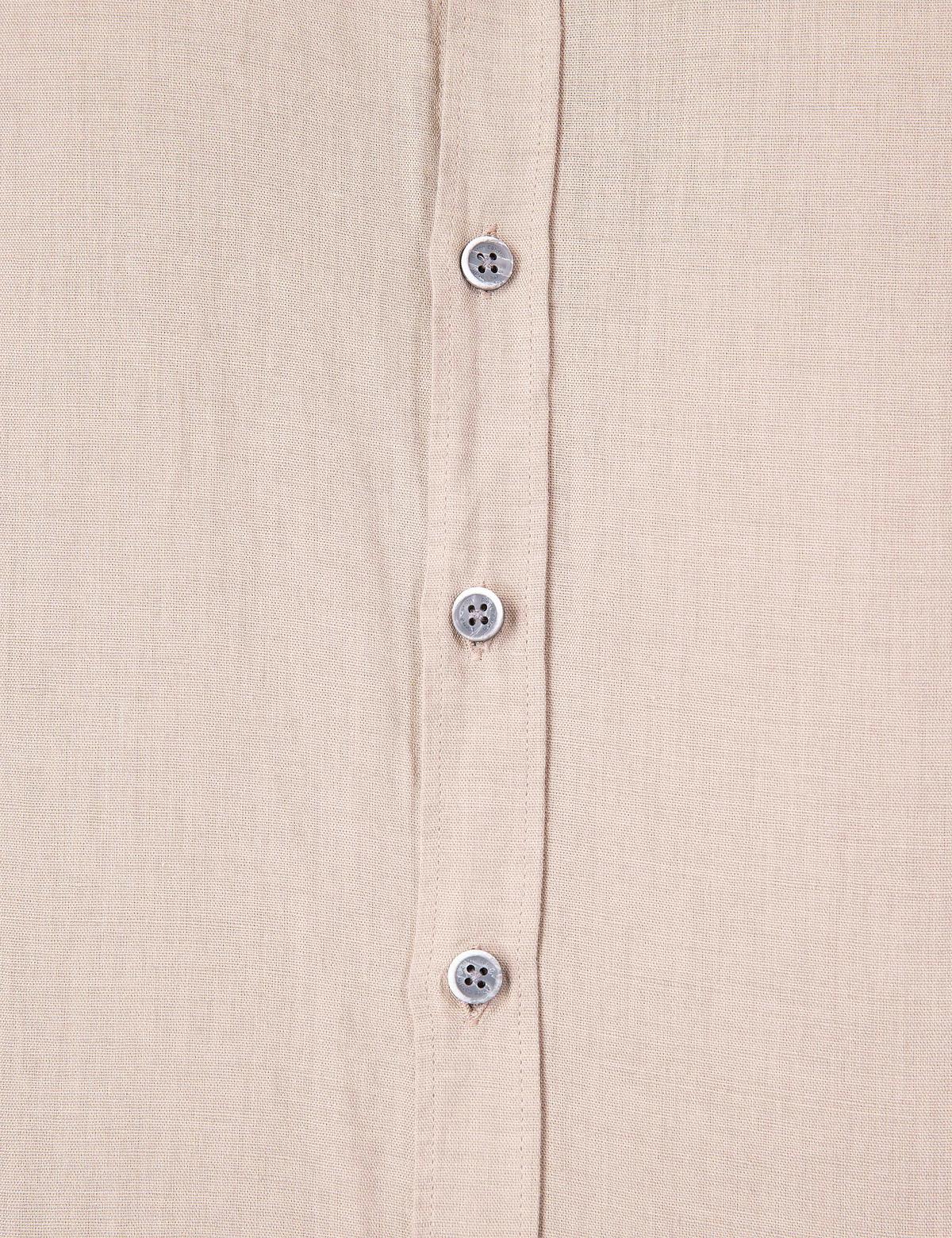 Taş Slim Fit Keten Karışımlı Gömlek - 50202802107