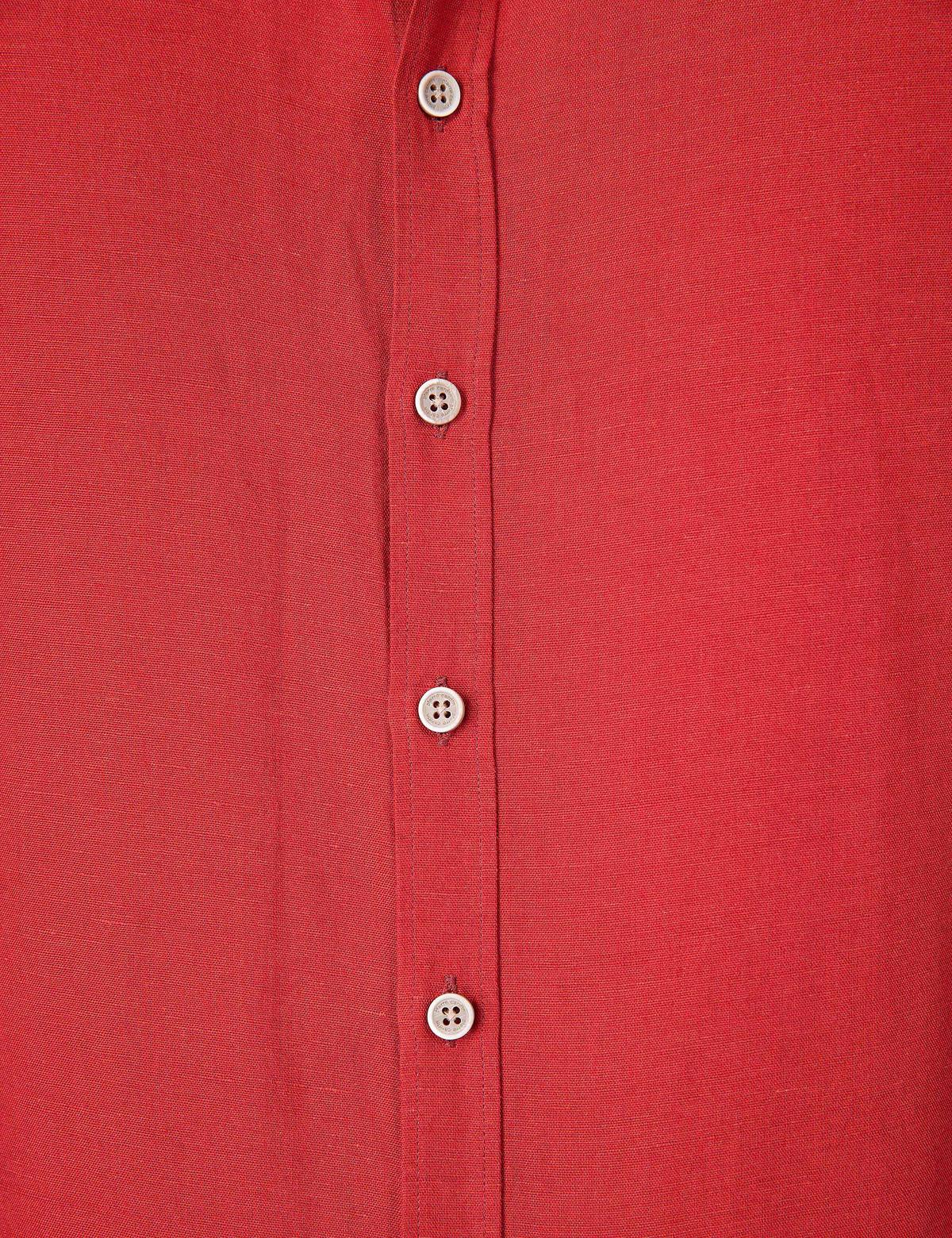 Kiremit Slim Fit Uzun Kollu Gömlek - 50202802067