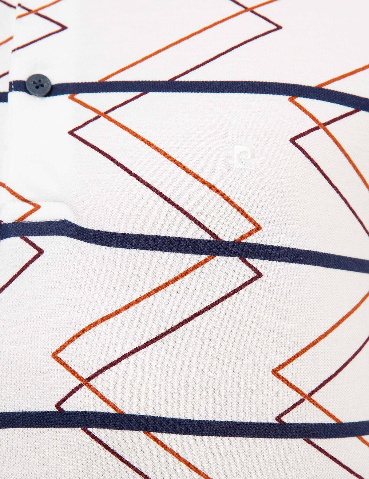 Beyaz Slim Fit Polo Yaka T-Shirt - 50202816022