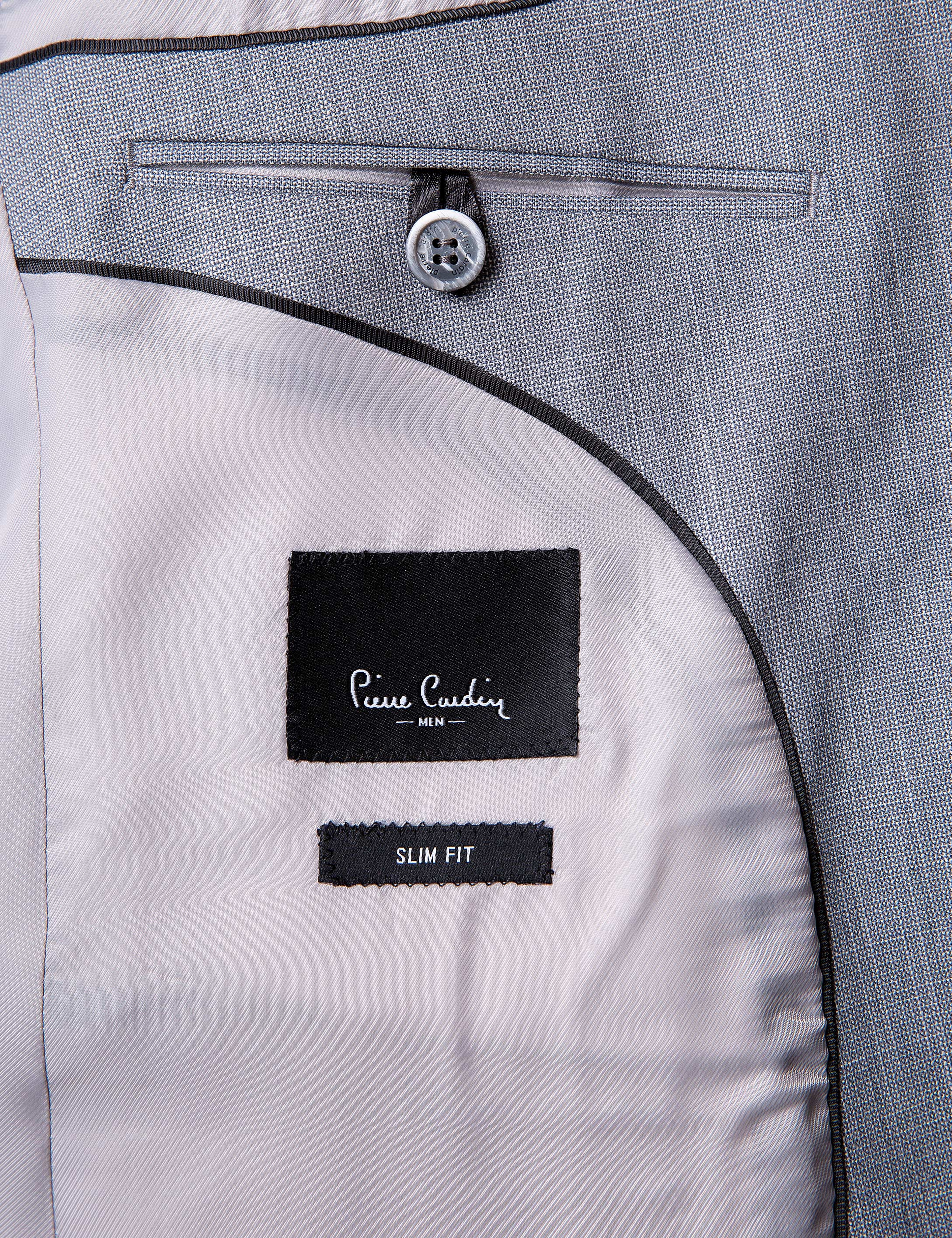 Gri Slim Fit Takım Elbise