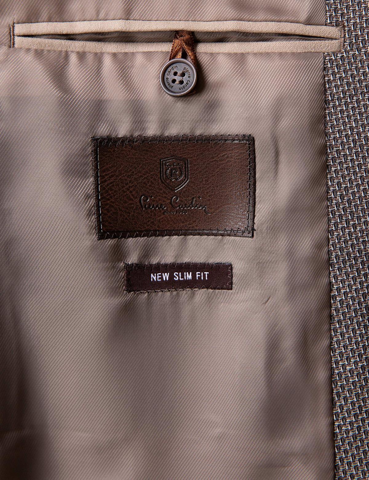 Kahverengi Ekstra Slim Fit Ceket - 50203415048