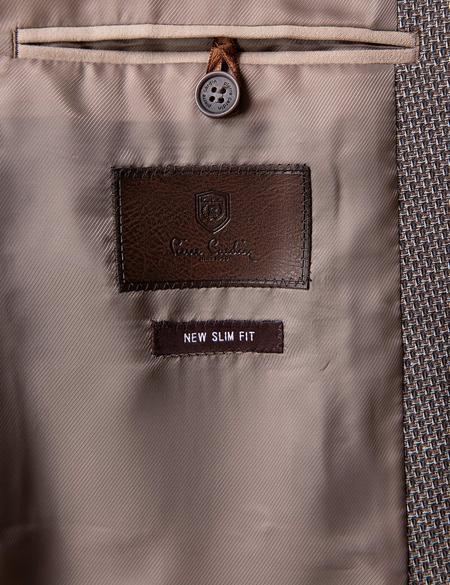 Kahverengi Ekstra Slim Fit Ceket - 50203415048