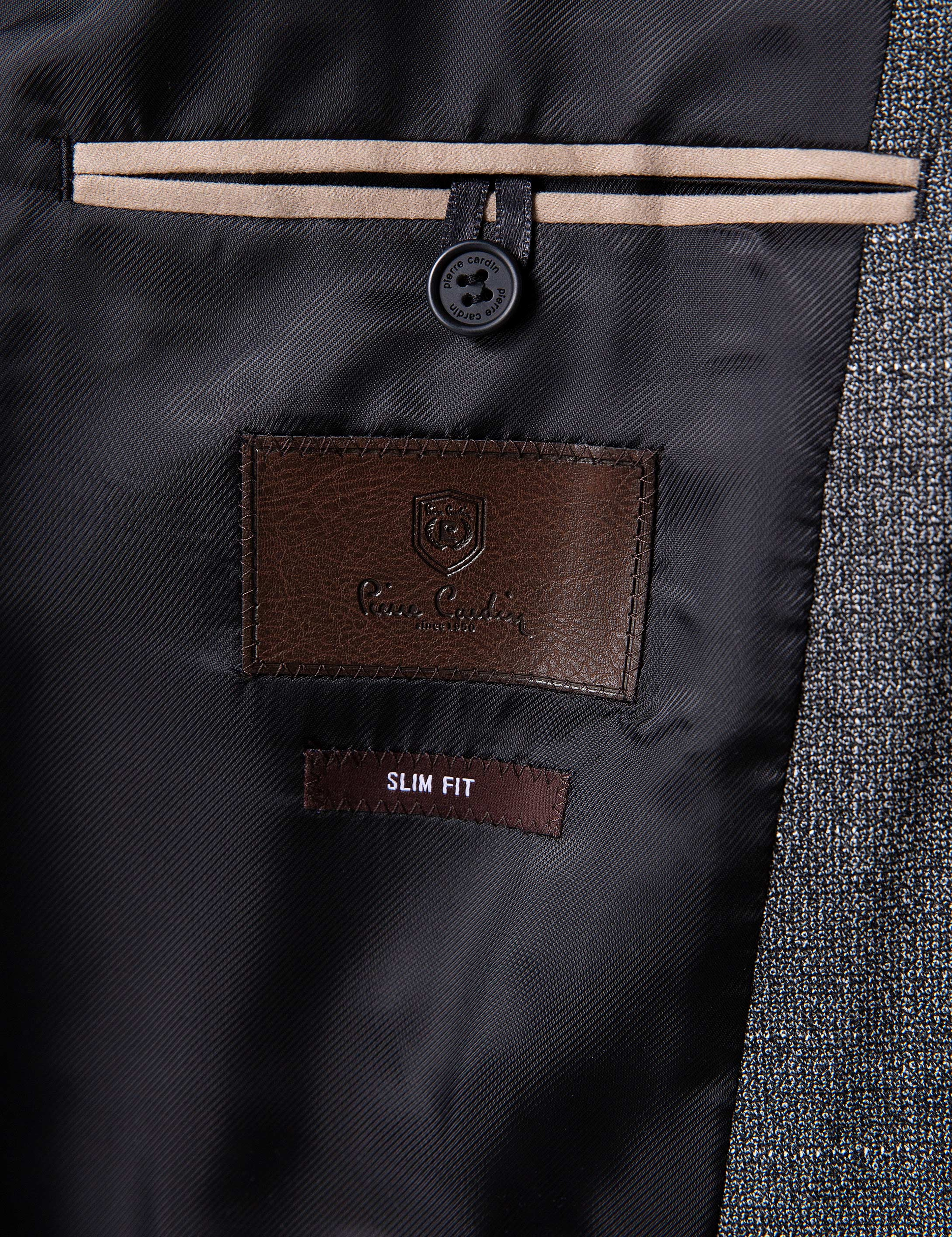 Siyah Slim Fit Ceket - Image 5