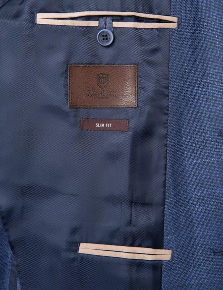 Açık Lacivert Slim Fit Ceket - 50203416008