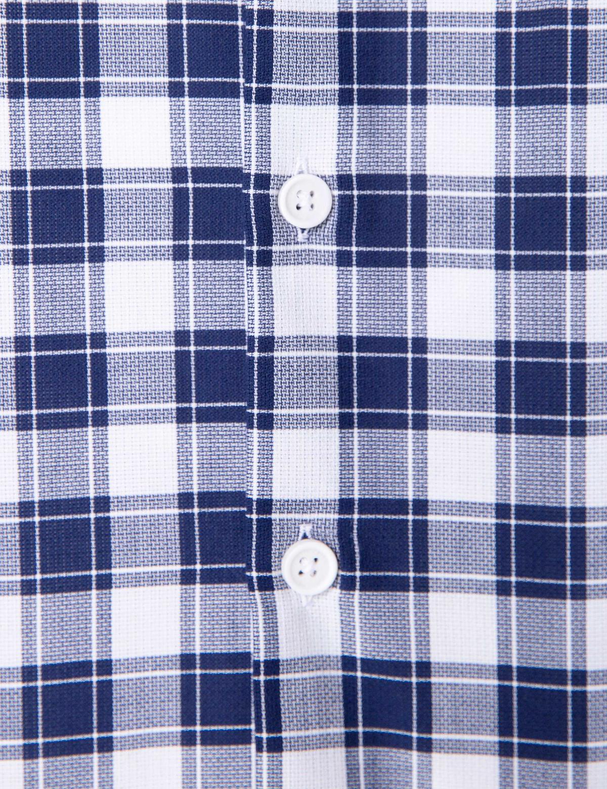 Lacivert Regular Fit Kısa Kollu Gömlek - 50203418015