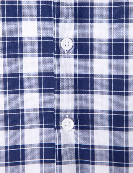 Lacivert Regular Fit Kısa Kollu Gömlek - 50203418015