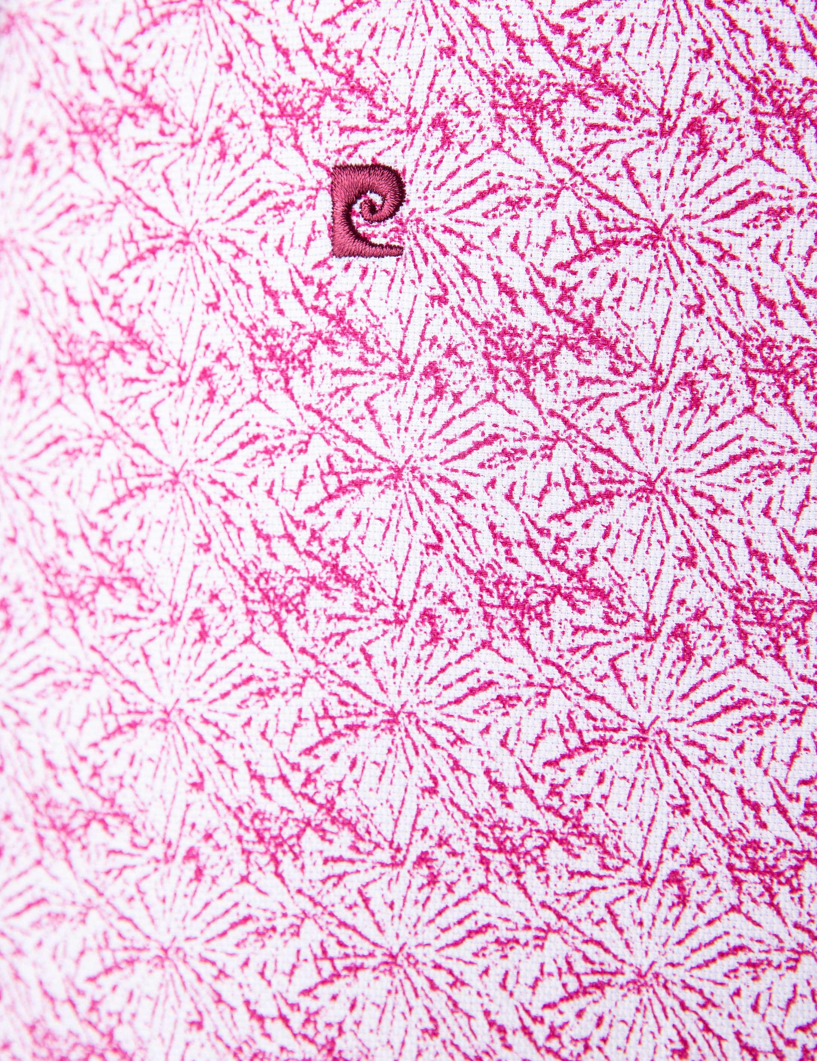 Bordo Slim Fit Uzun Kollu Gömlek