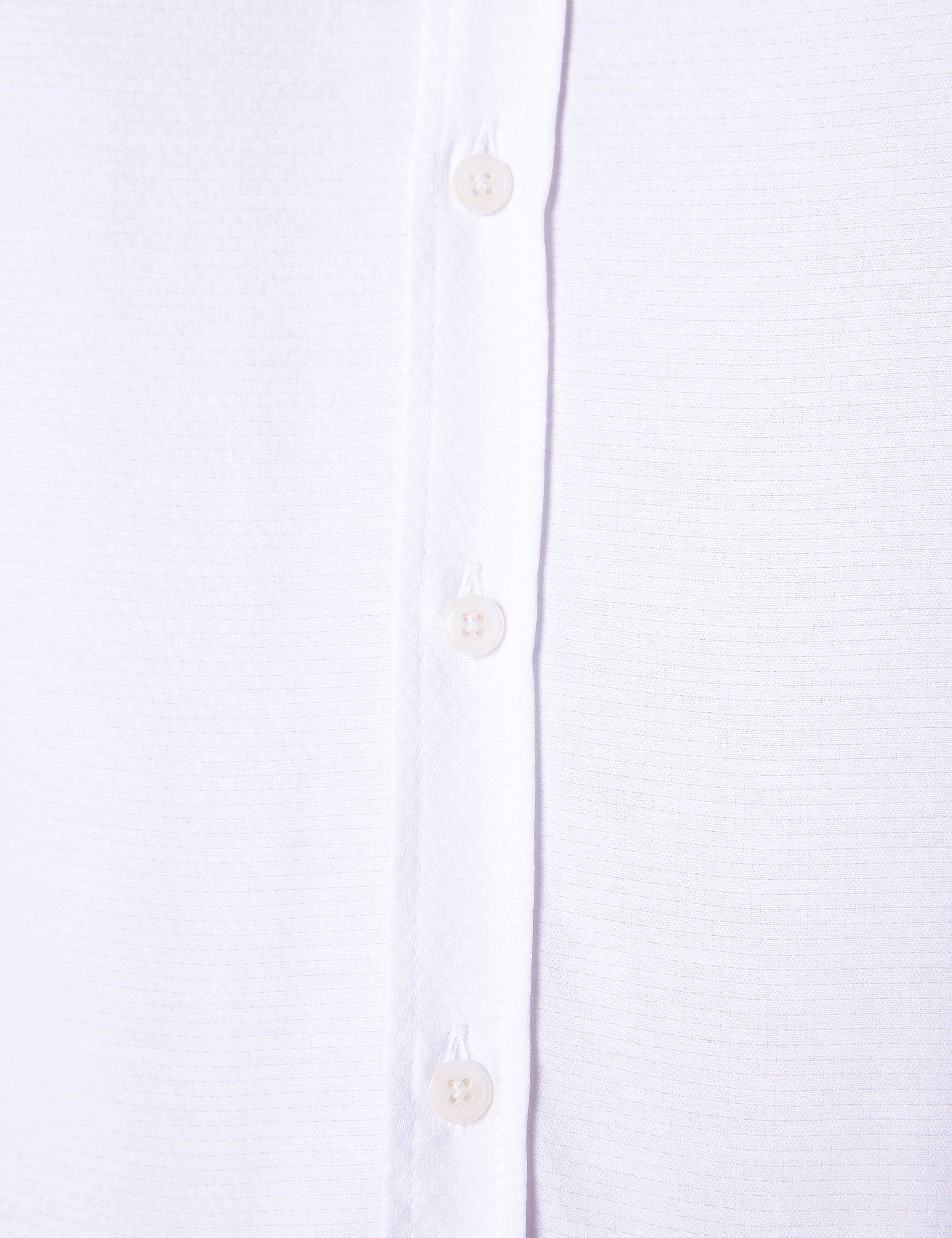Beyaz Slim Fit Gömlek - Image 5