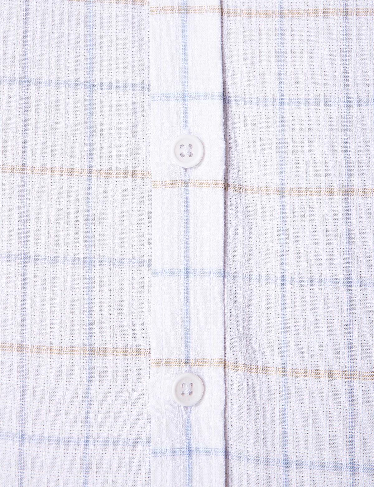 Beyaz Regular Fit Kısa Kollu Gömlek - 50203445005