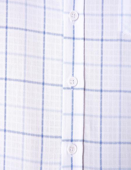 Açık Mavi Regular Fit Kısa Kollu Gömlek - 50203445014