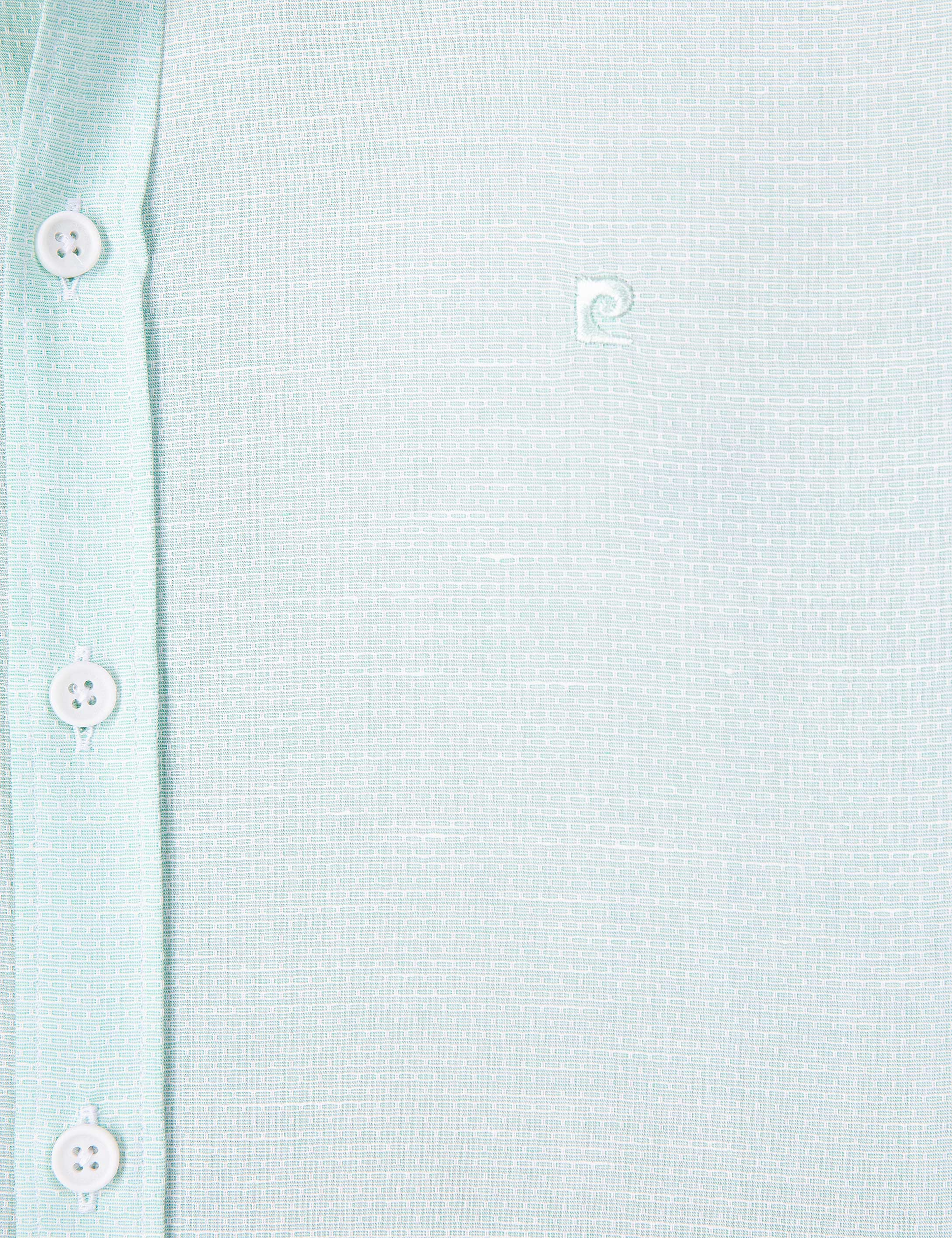Yeşil Slim Fit Uzun Kollu Gömlek - Image 5