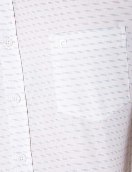 Beyaz Regular Fit Kısa Kollu Gömlek - 50203449005