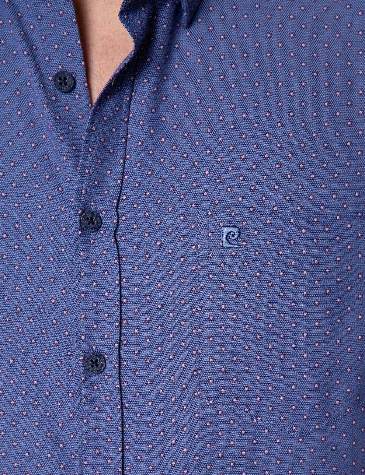 Lacivert Regular Fit Uzun Kollu Gömlek - 50203452015