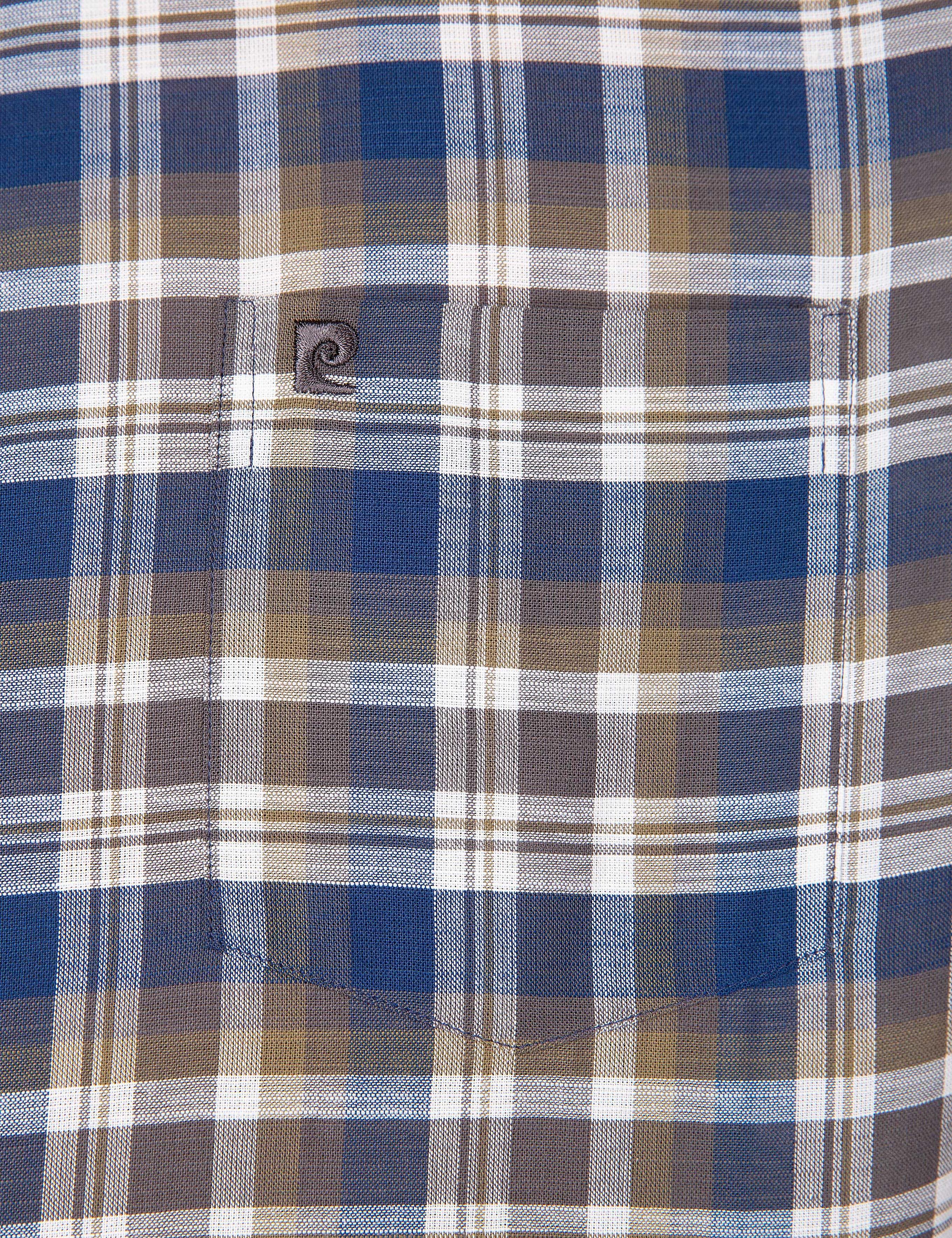 Kahverengi Regular Fit Kısa Kollu Gömlek