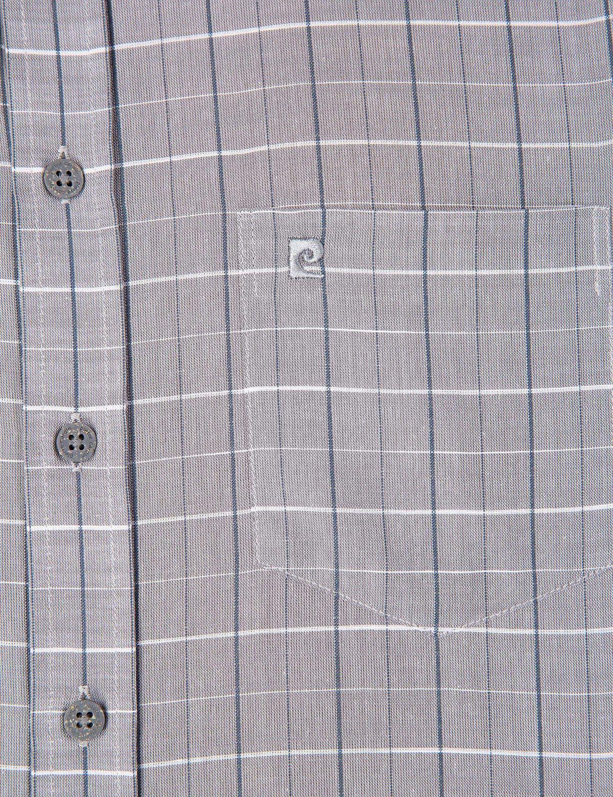 Gri Regular Fit Kısa Kollu Gömlek - 50203459005