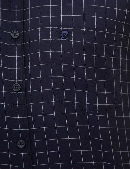 Lacivert Regular Fit Kısa Kollu Gömlek - 50203461006