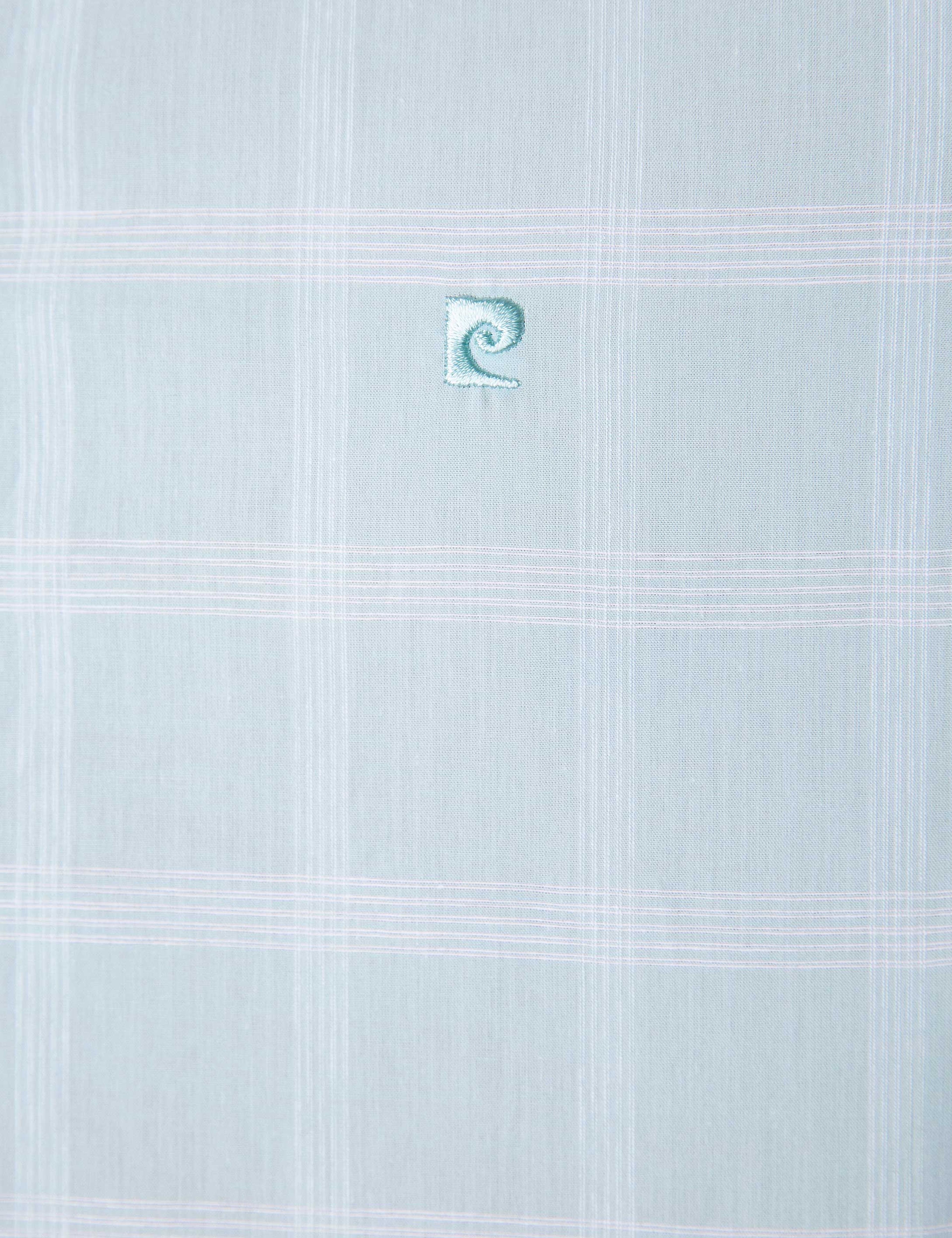 Mint Yeşil Slim Fit Kısa Kollu Gömlek