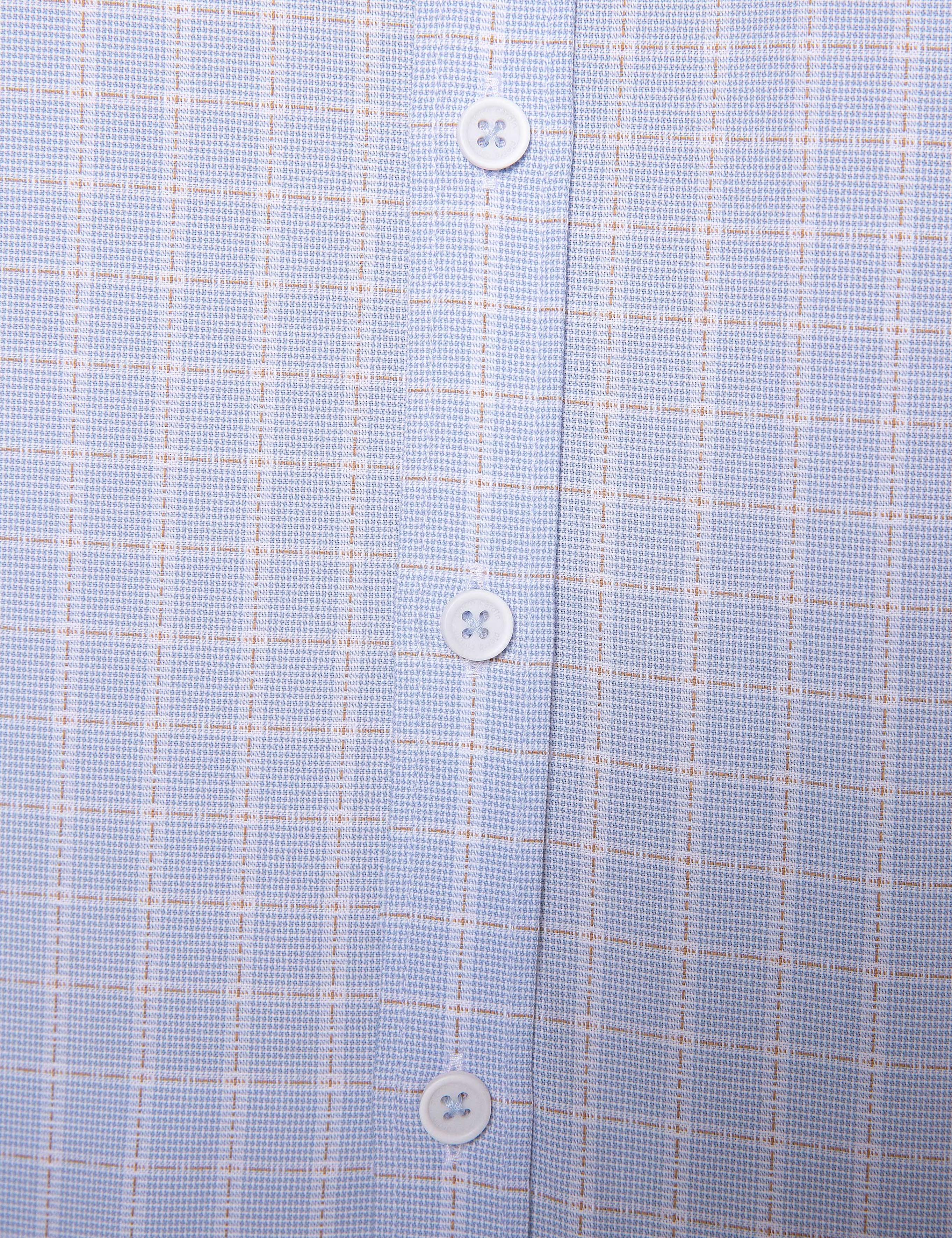 Açık Mavi Regular Fit Kısa Kollu Gömlek