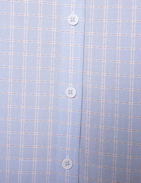 Açık Mavi Regular Fit Kısa Kollu Gömlek - 50203474007