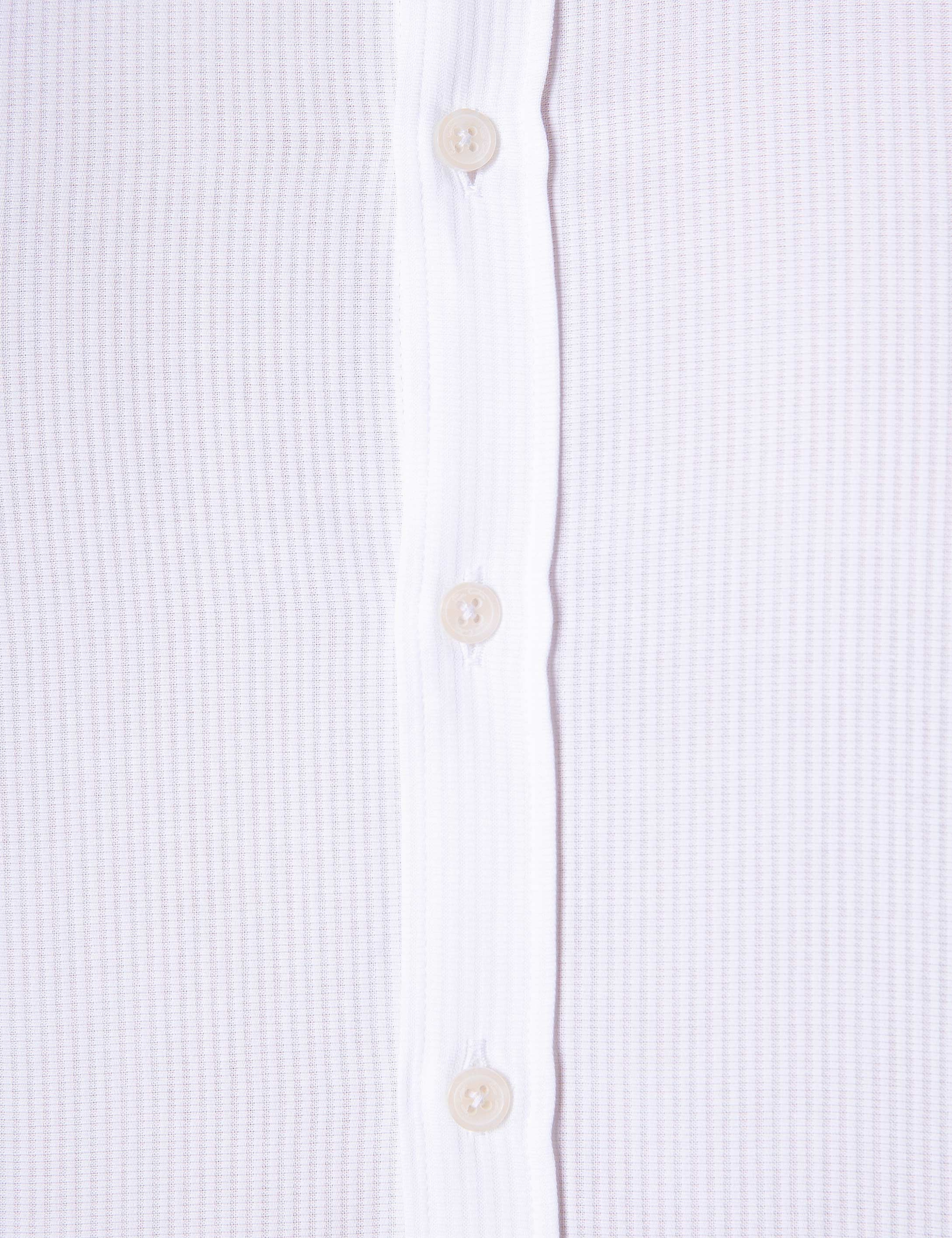 Beyaz Slim Fit Gömlek - Image 5