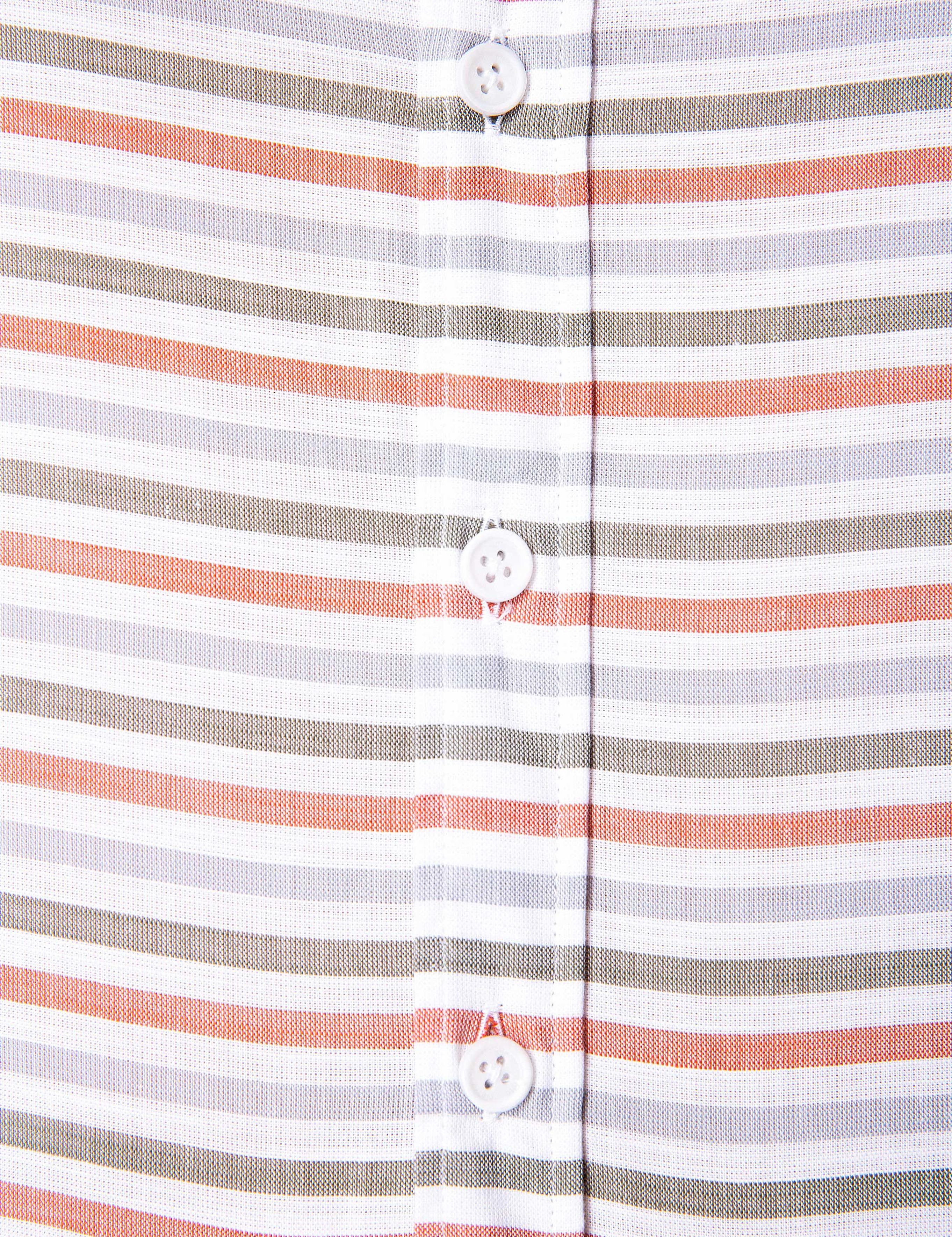 Yeşil Slim Fit Uzun Kollu Gömlek