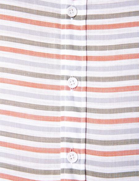 Yeşil Slim Fit Uzun Kollu Gömlek - 50203483001