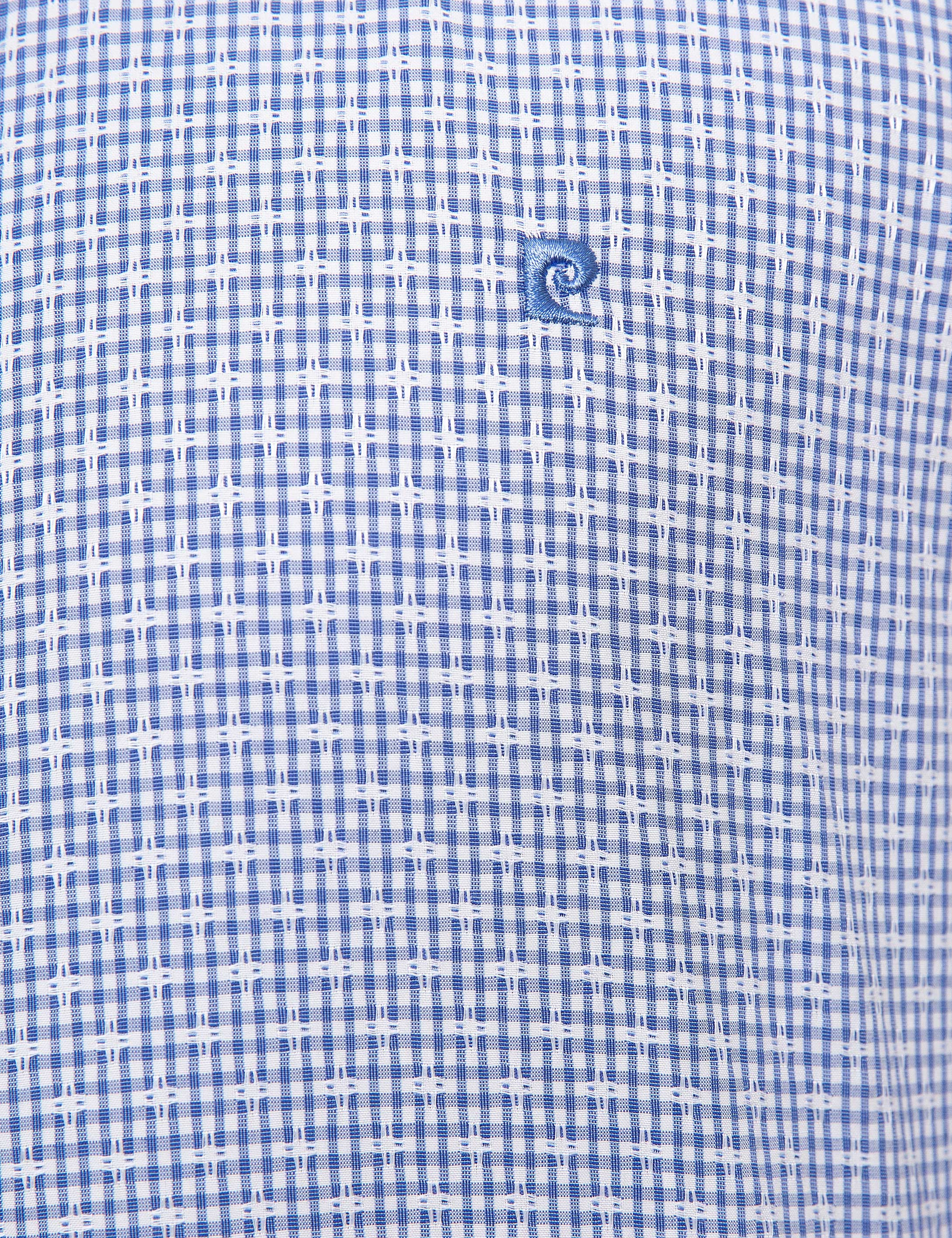 Mavi Slim Fit Gömlek - Image 5
