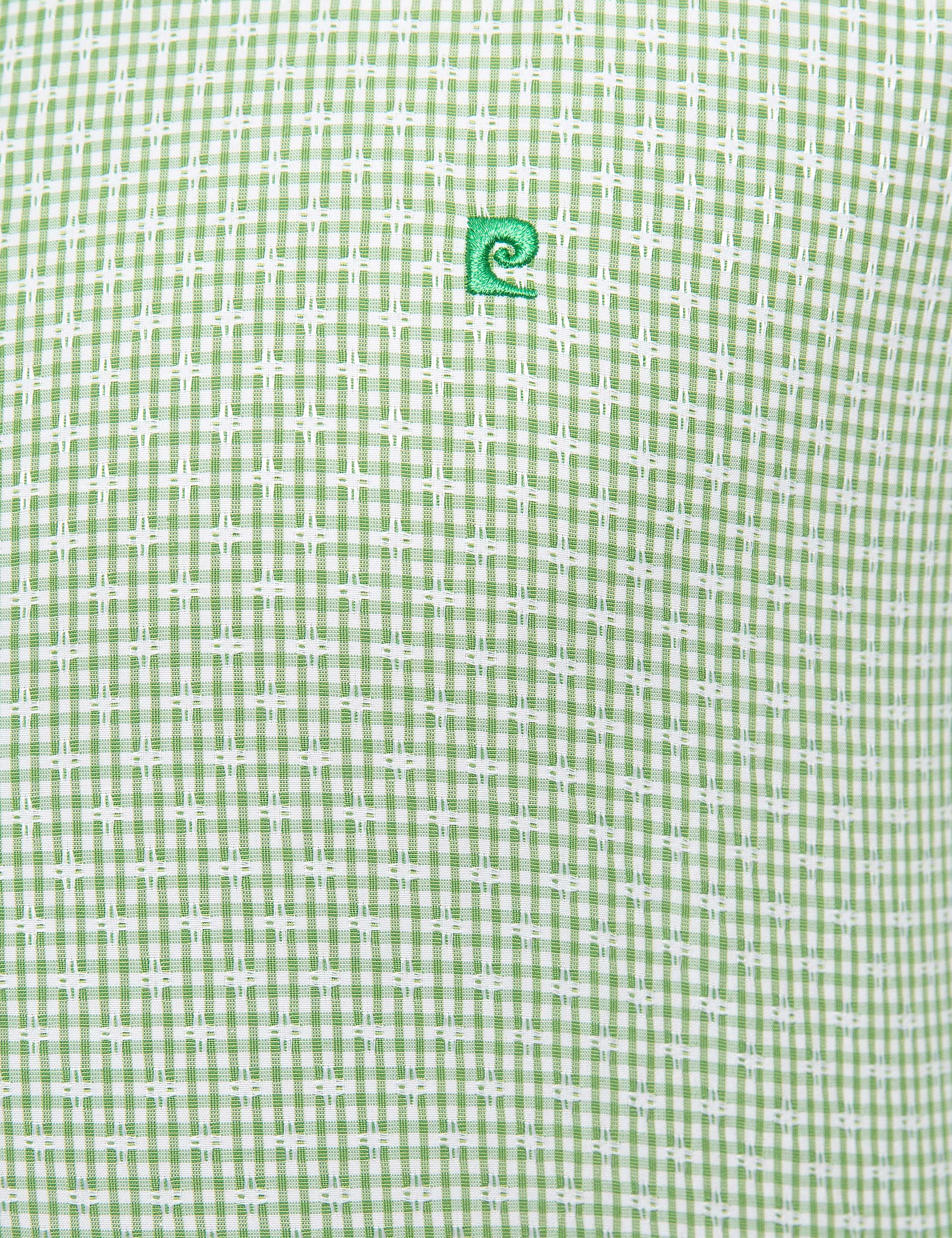 Yeşil Slim Fit Gömlek - Image 5