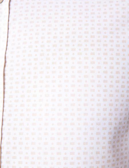 Bej Slim Fit Uzun Kollu Gömlek - 50203485019