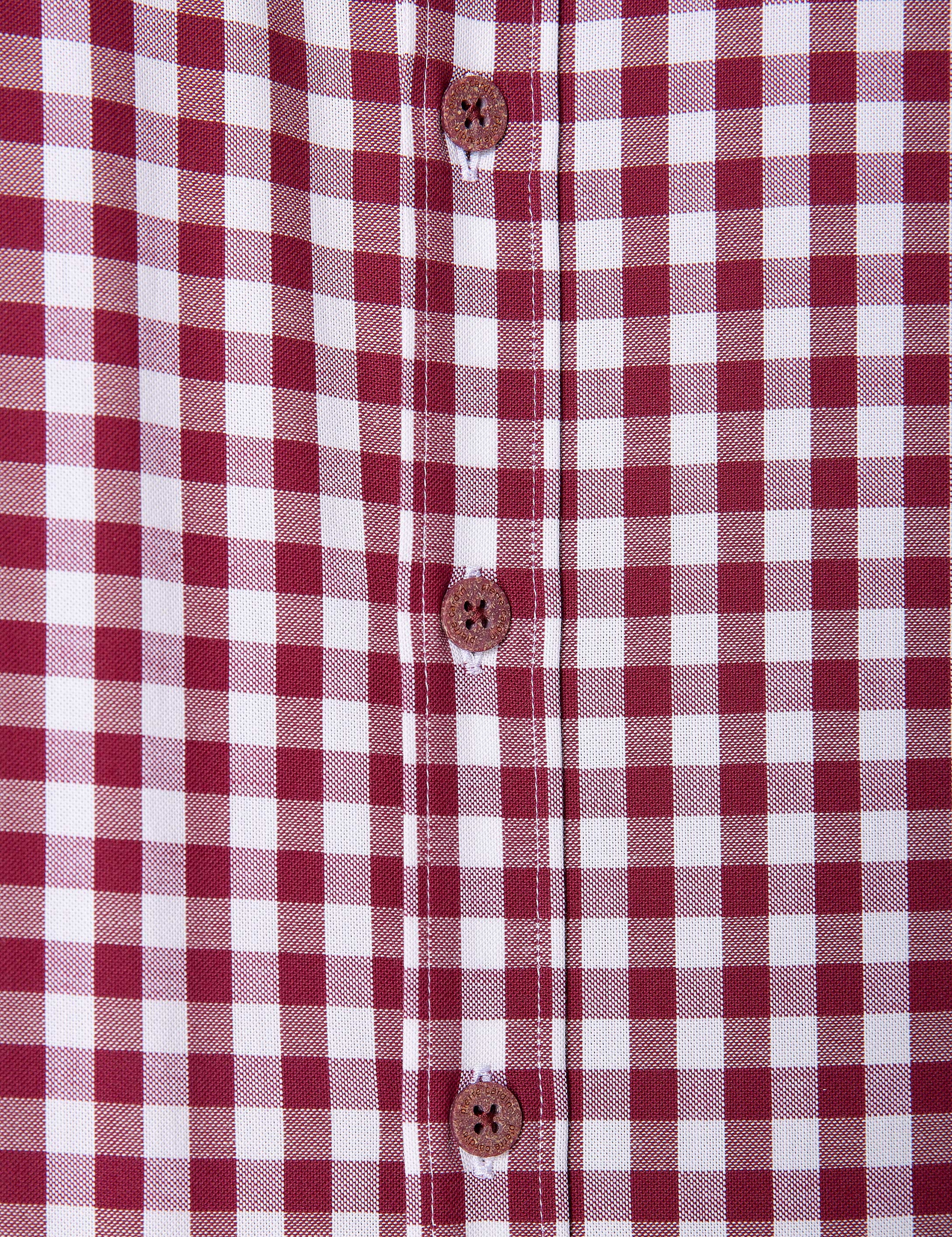Bordo Slim Fit Gömlek - Image 5