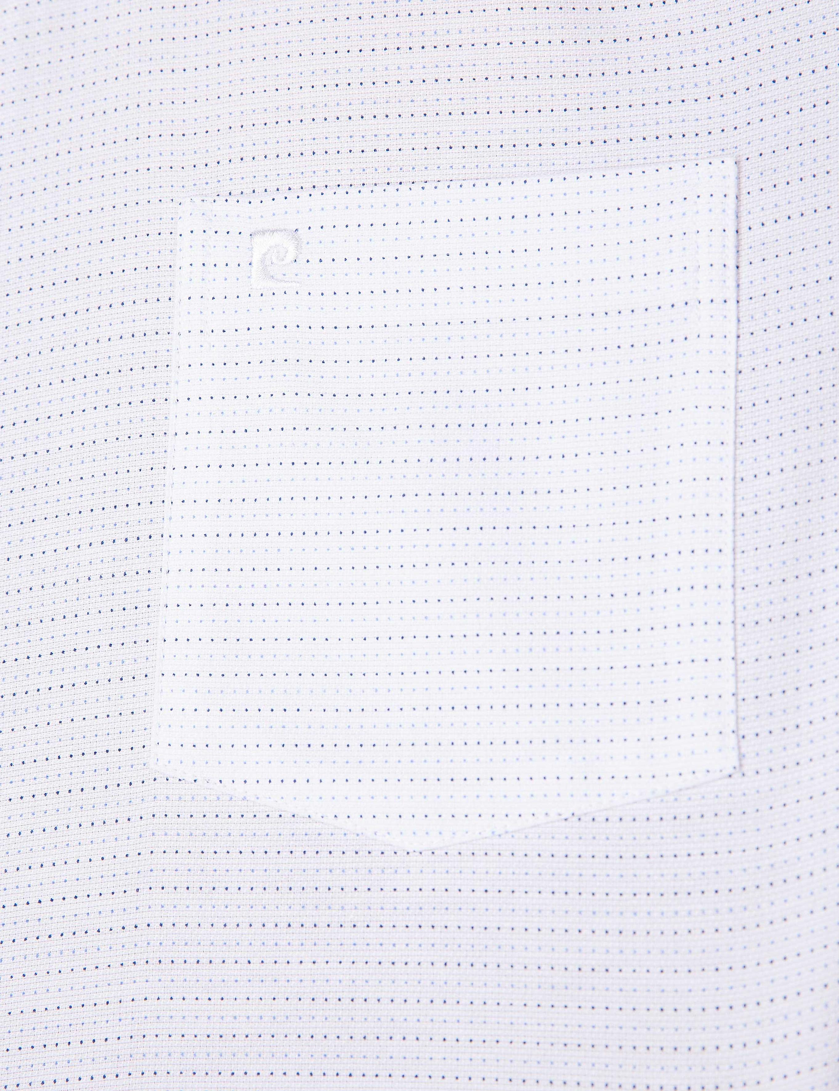 Beyaz Regular Fit Kısa Kollu Gömlek