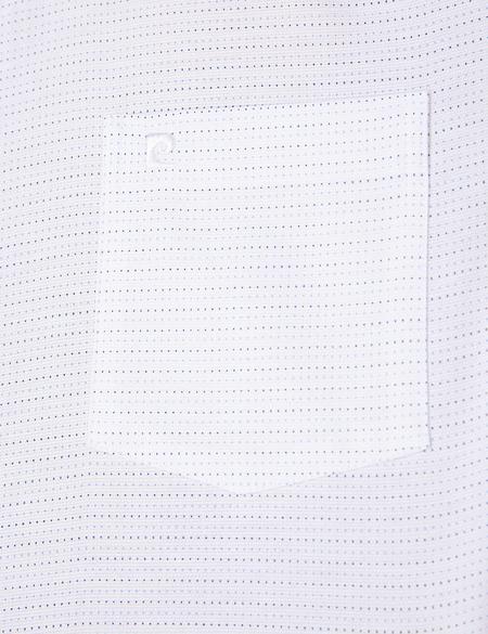 Beyaz Regular Fit Kısa Kollu Gömlek - 50203492014