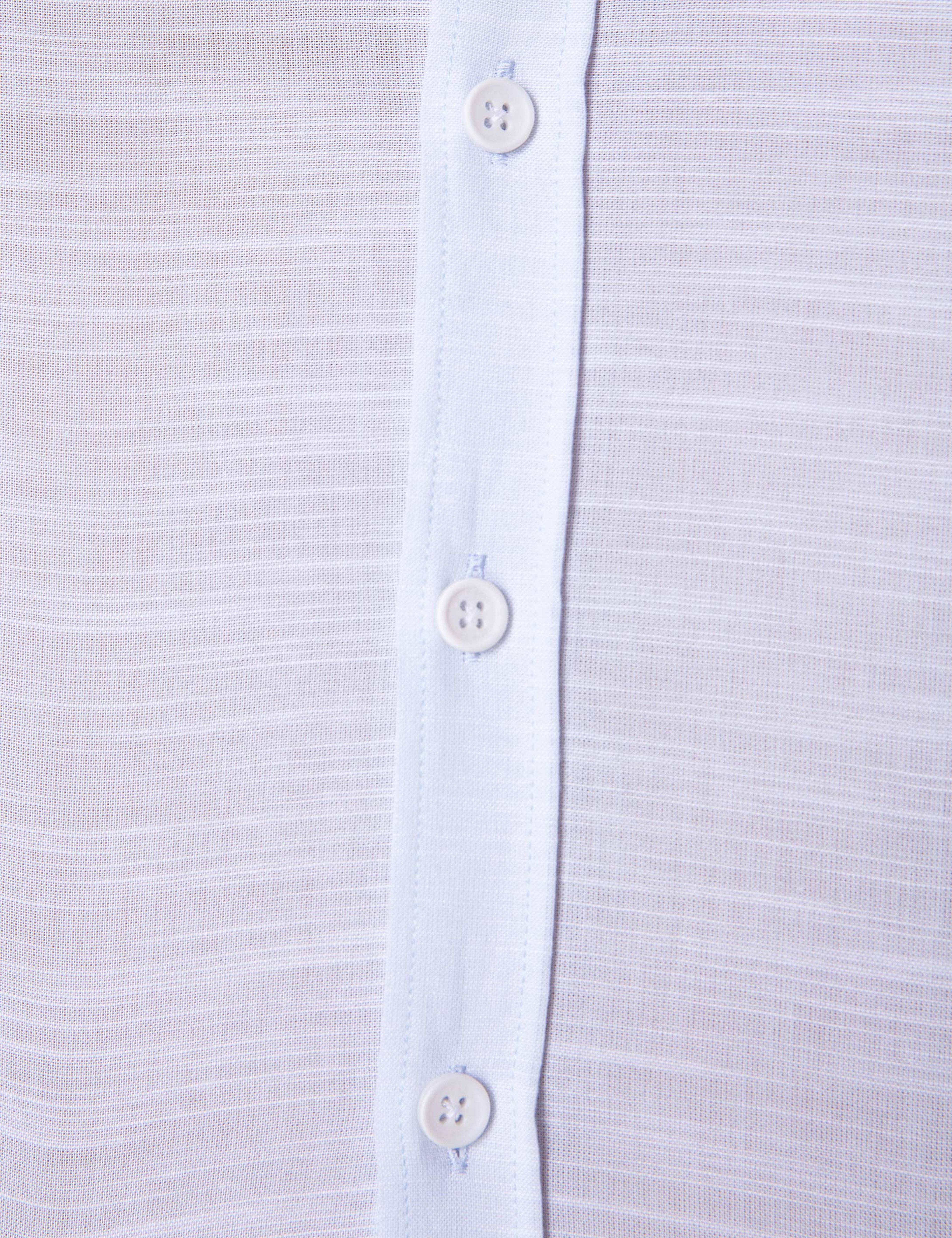 Açık Mavi Slim Fit Uzun Kollu Gömlek - Image 5