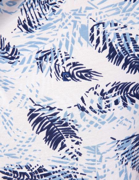 Lacivert Slim Fit Polo Yaka T-Shirt - 50203556001