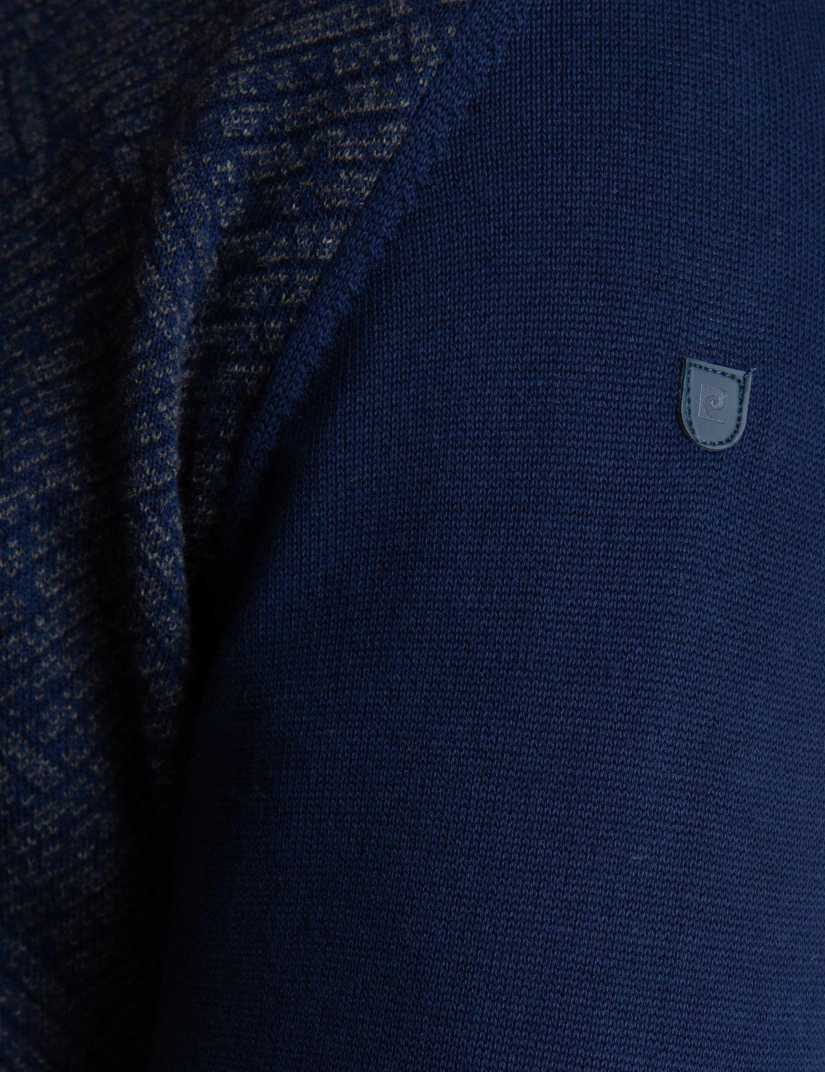 Lacivert Slim Fit Triko Hırka