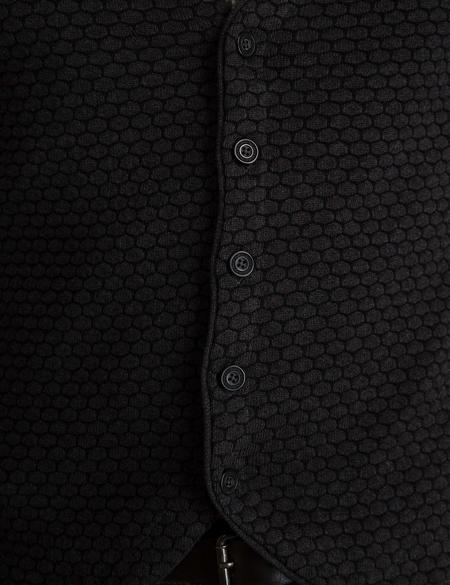 Gri Triko Yelek - 50196041024