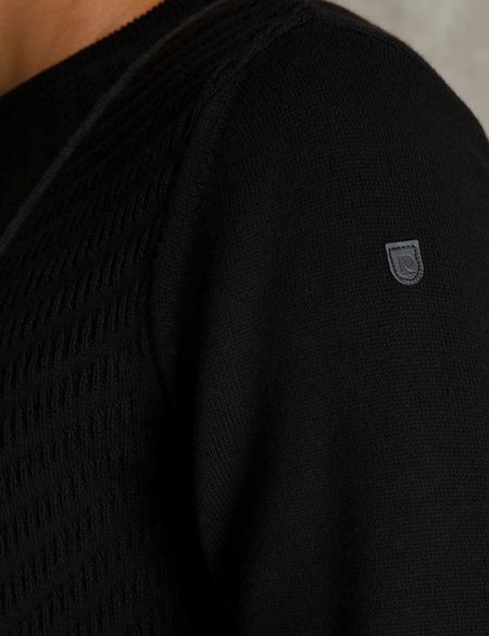 Siyah Triko Kazak - 50194855033