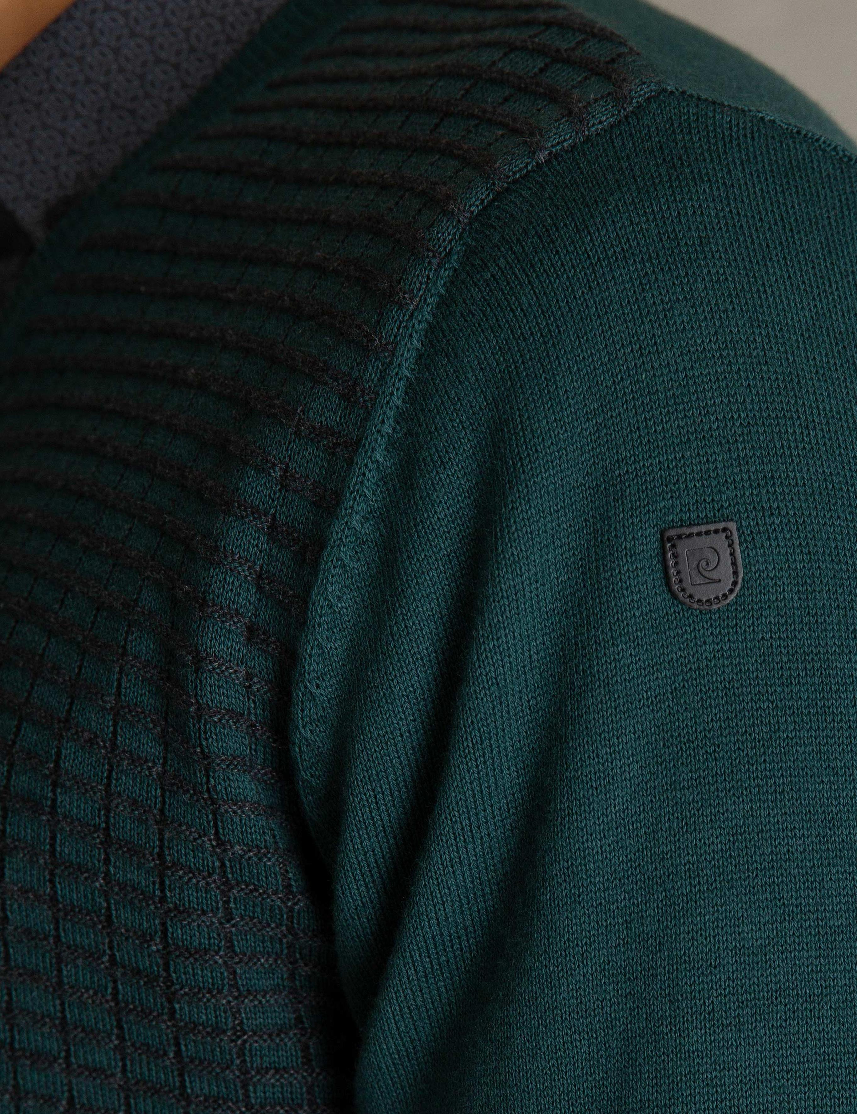 Yeşil Slim Fit Kazak