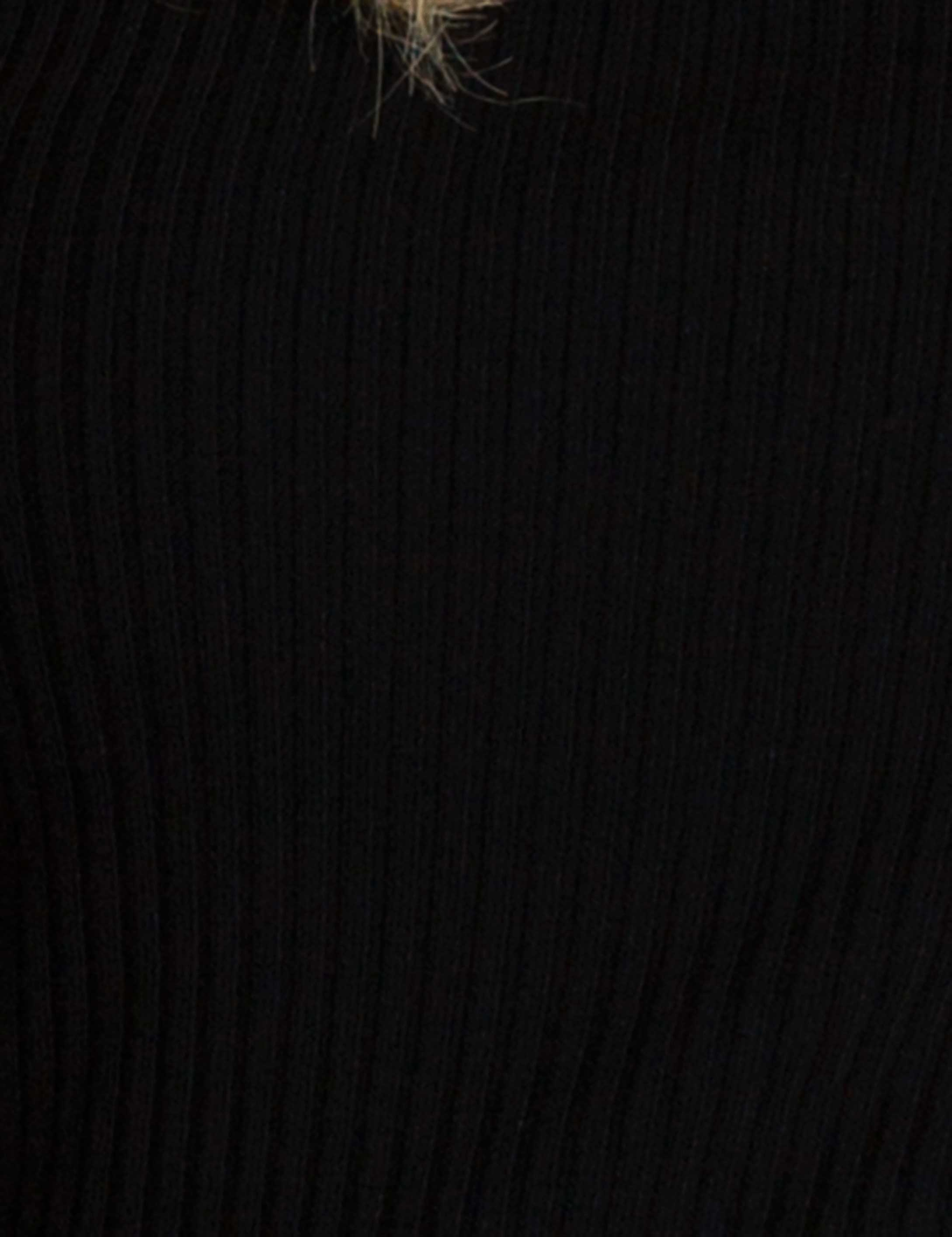Siyah Slim Fit Kazak