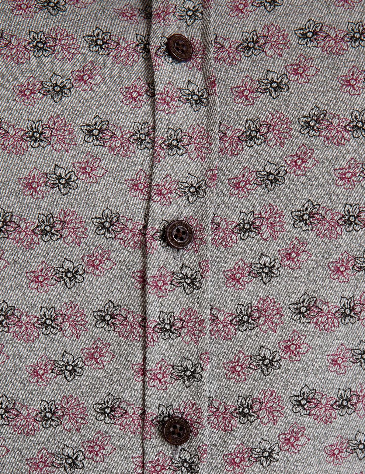 Gri Slim Fit Gömlek - 50194969002