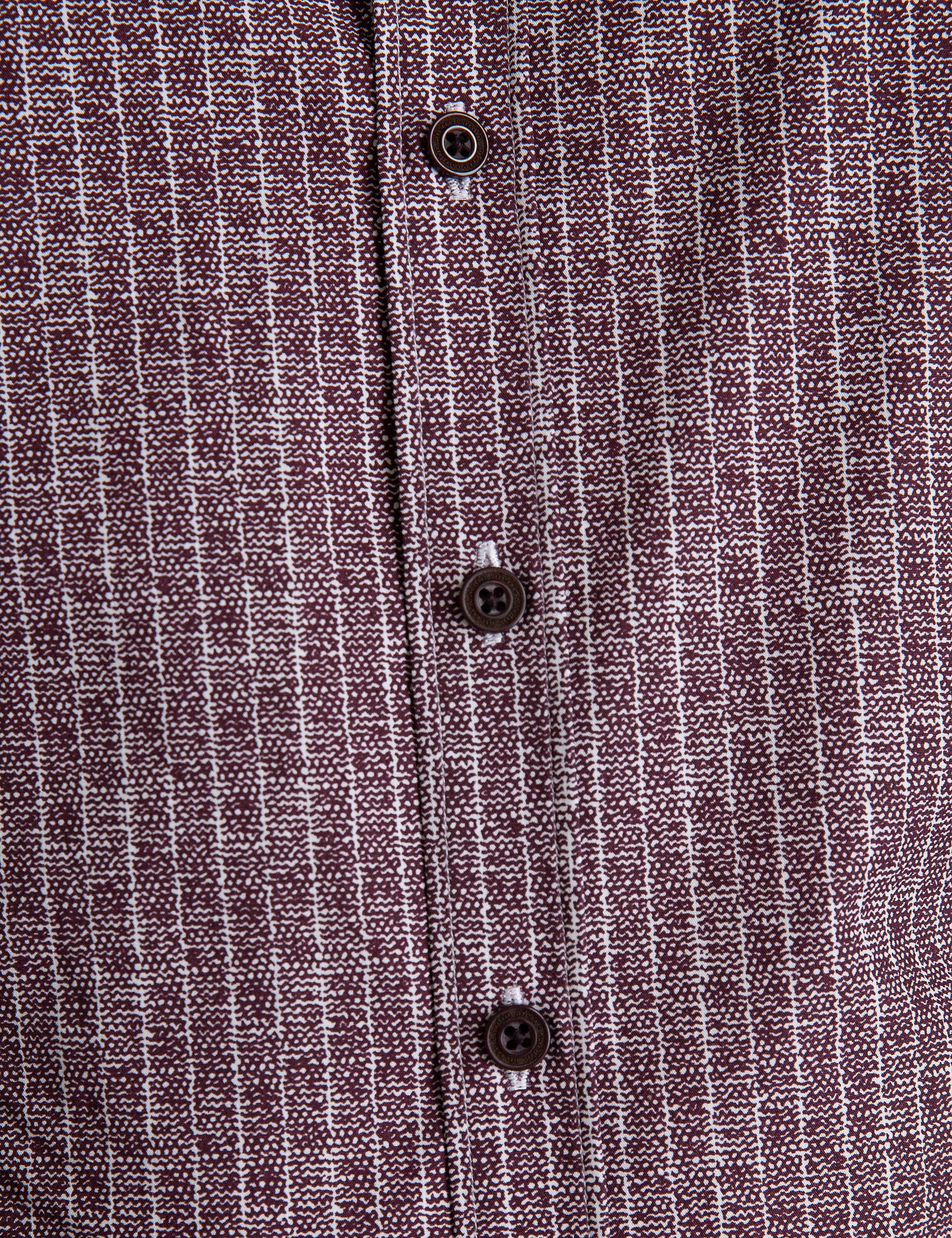 Bordo Slim Fit Gömlek - Image 5