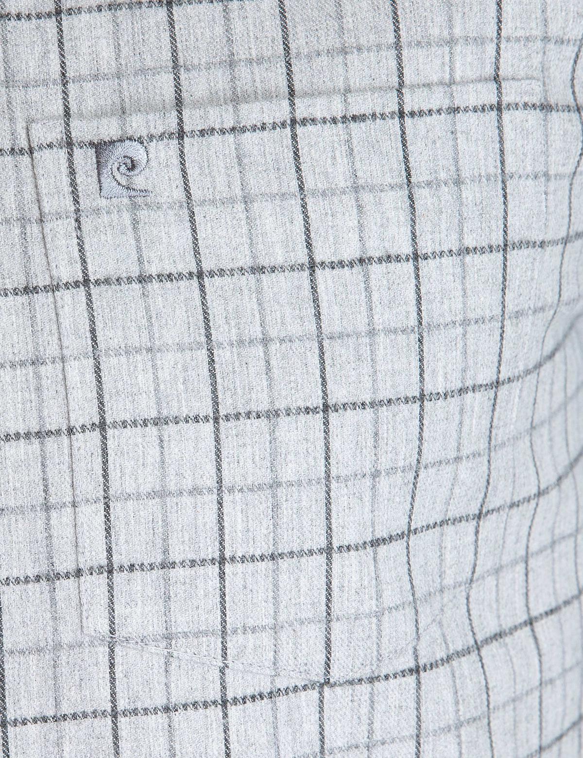 Gri Regular Fit Uzun Kollu Gömlek - 50195178016