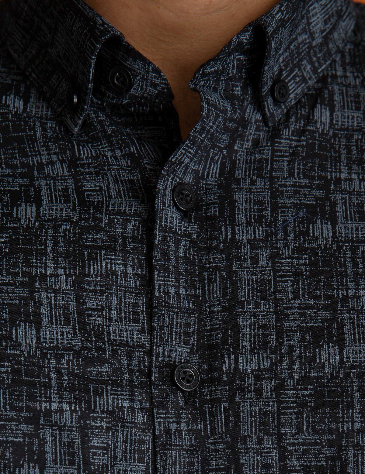 Siyah Slim Fit Gömlek - 50195180006