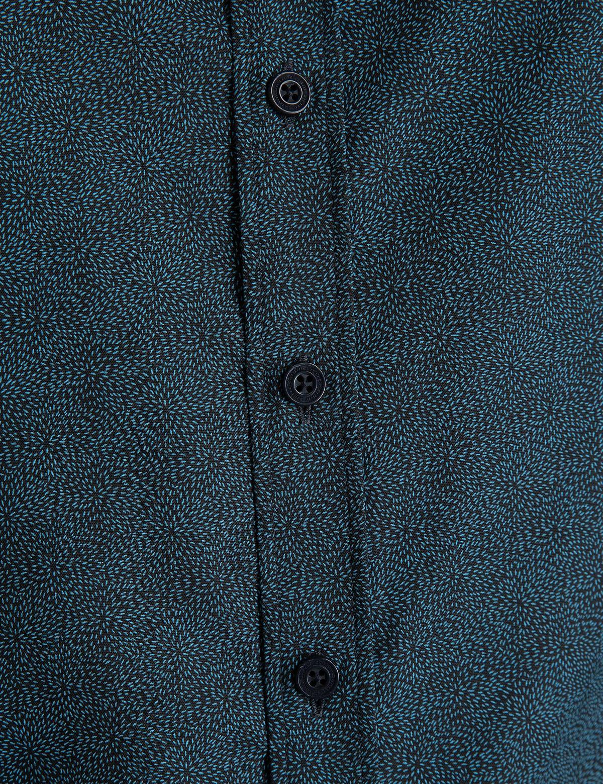 Lacivert Slim Fit Gömlek - 50195198002