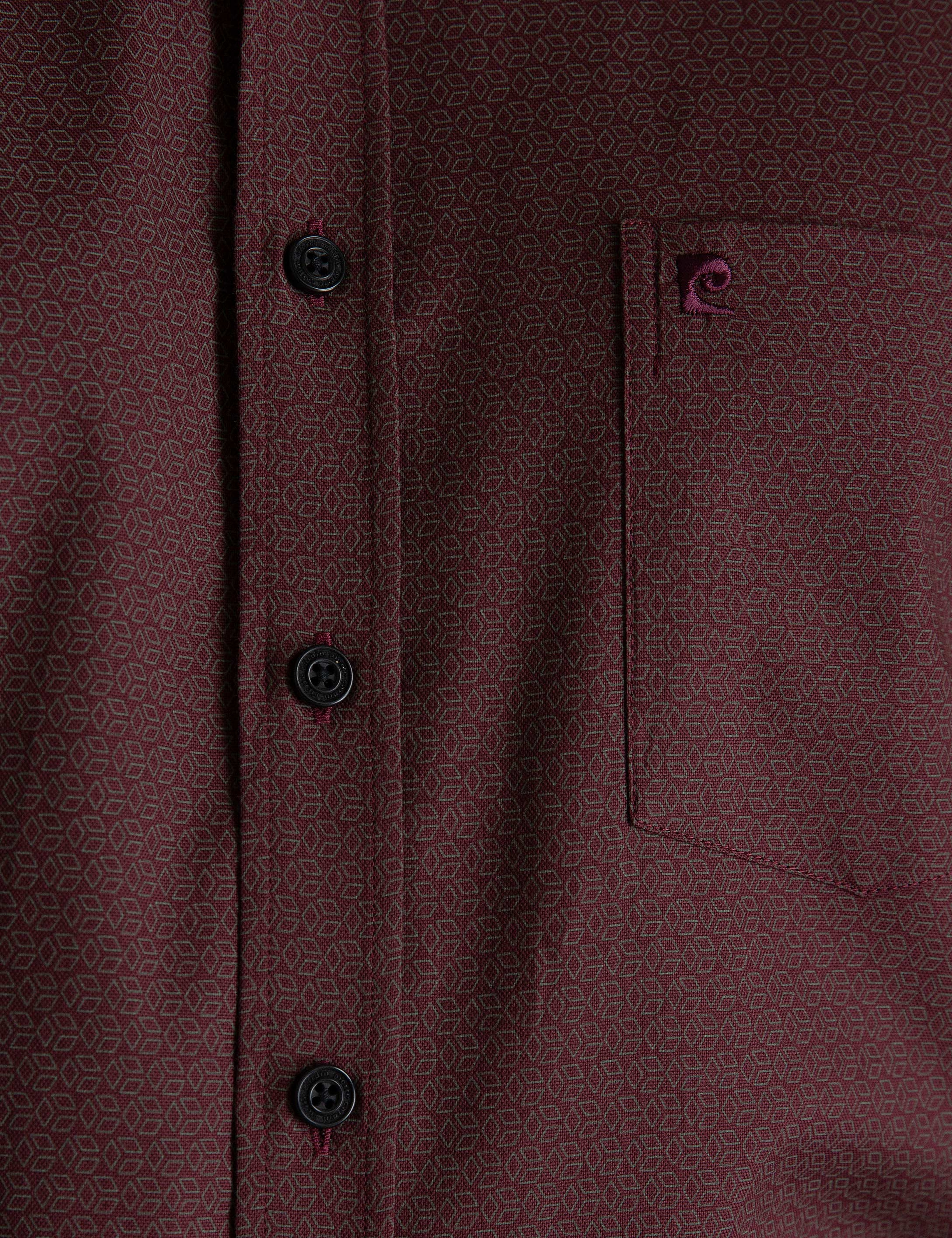 Bordo Regular Fit Gömlek - Image 5