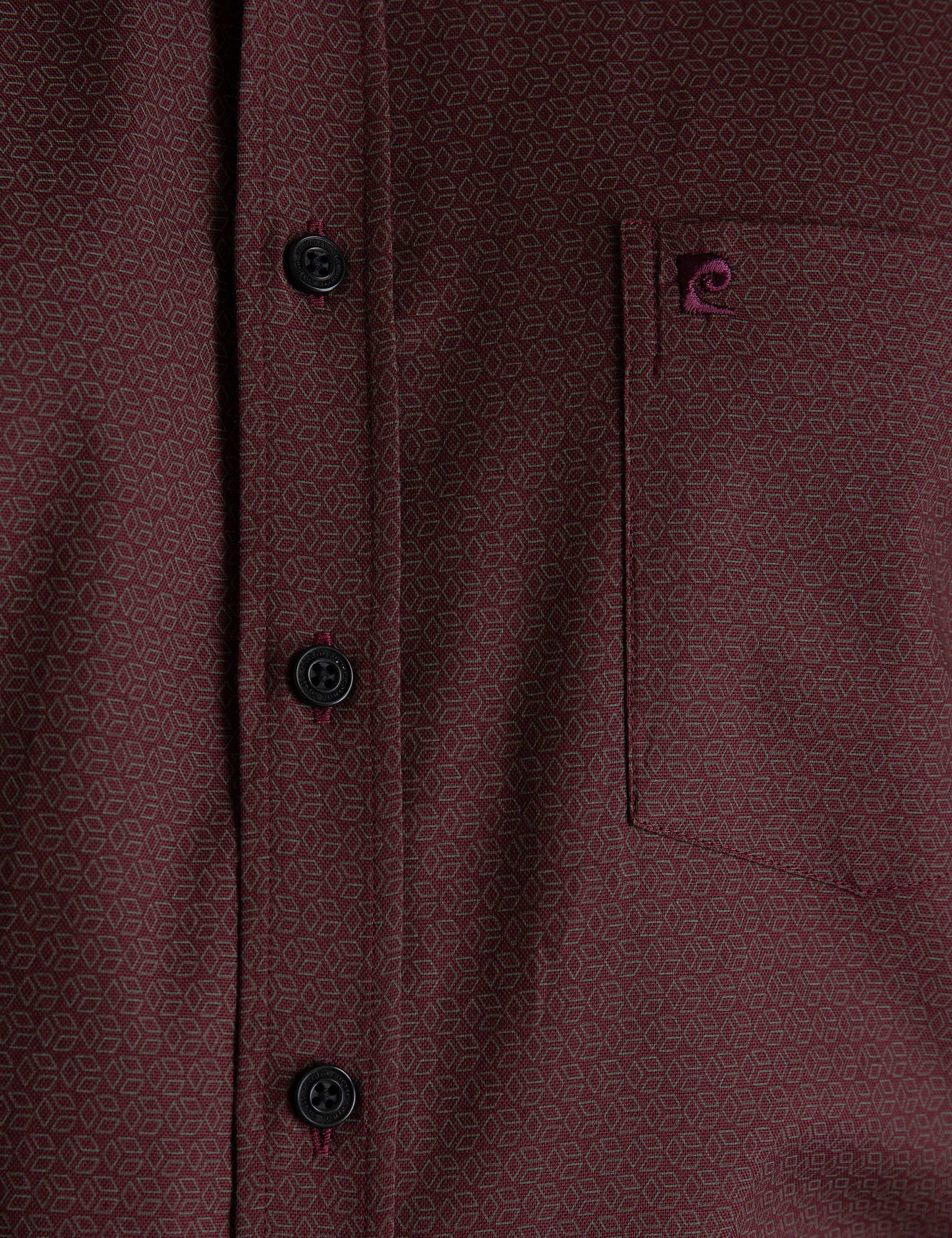 Bordo Regular Fit Gömlek
