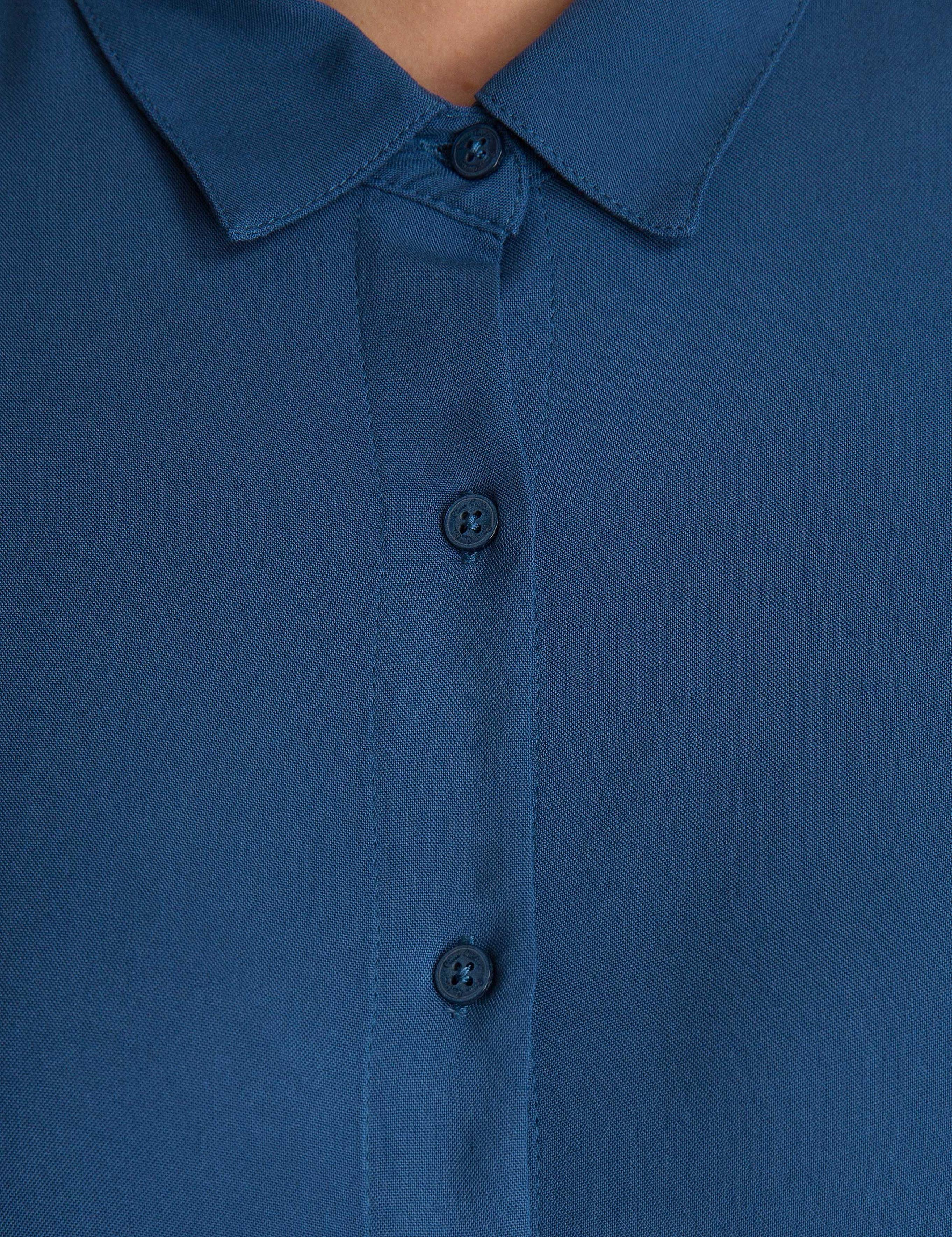 İndigo Comfort Dokuma Gömlek