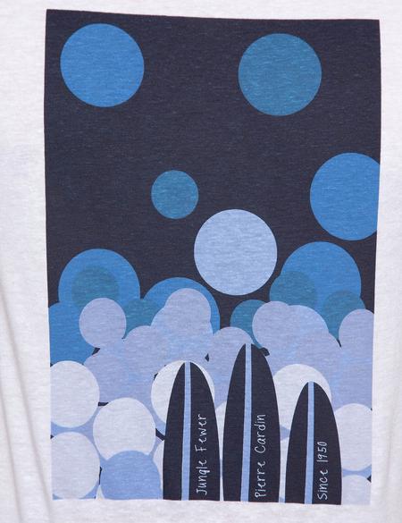 Beyaz Slim Fit Tişört - 50187232001