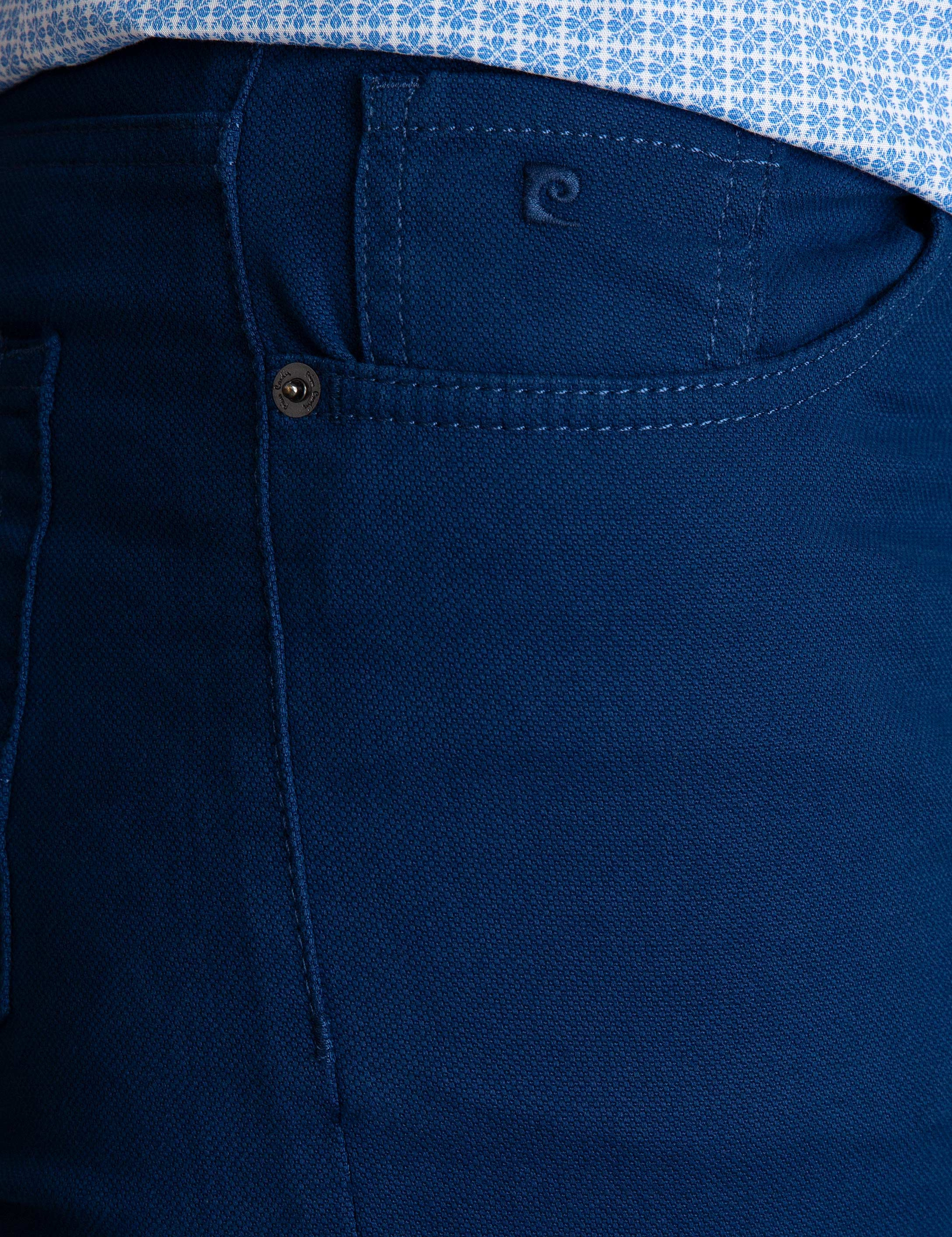 İndigo Slim Fit Kanvas Pantolon - Image 5